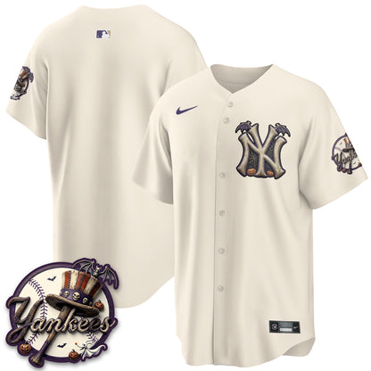 New York Yankees Nightmare Edition Vapor Jersey - Printed