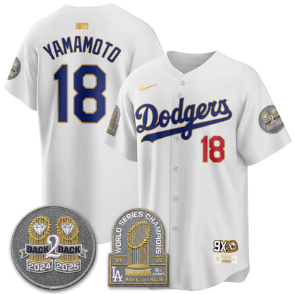 LAD Vapor Limited Jersey - Back to Back Champion - Stitched