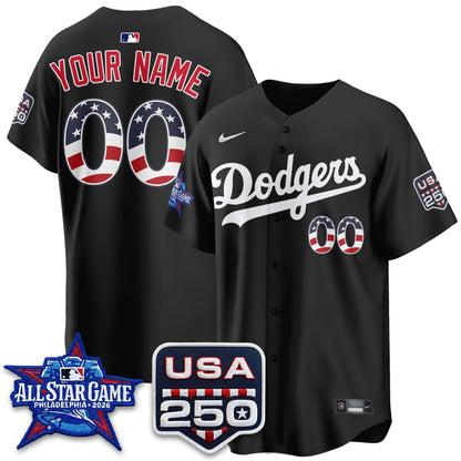 Los Angeles Dodgers 2026 All Star Edition Vapor Custom Jersey- Stitched