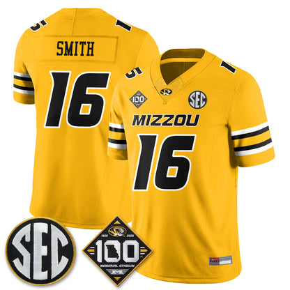 Missouri Tigers 100th Anniversary of Memorial Stadium Vapor Jersey - Stitched