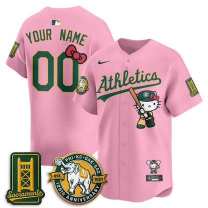 OAK x Meow KT 2026 Vapor Limited Custom Jersey - Stitched