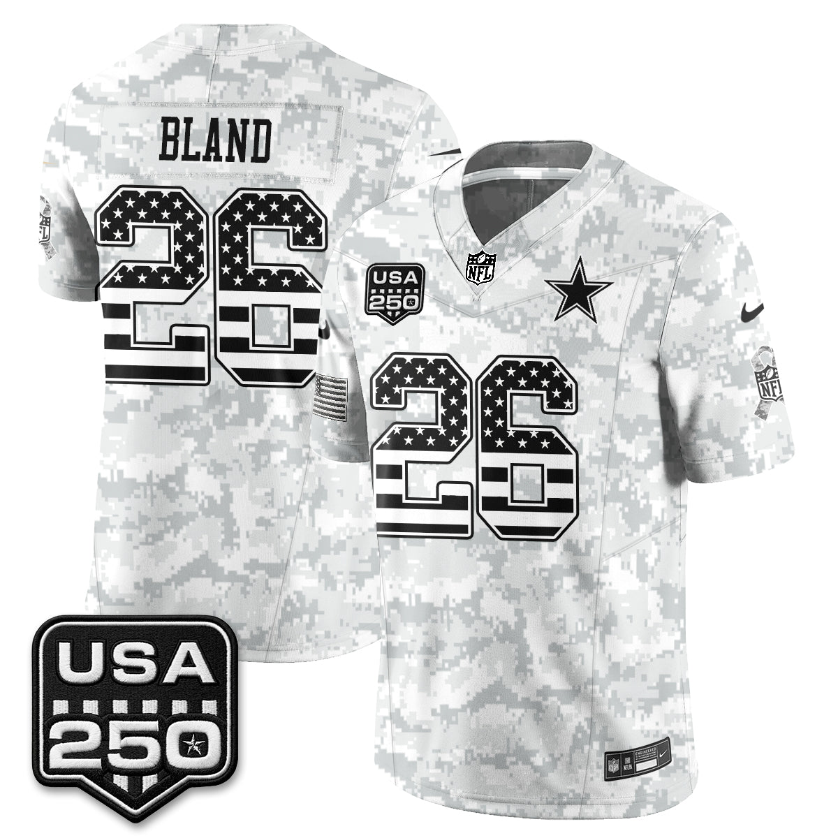 Dallas Cowboys 2026 Salute to Service Edition Vapor Jersey - Stitched