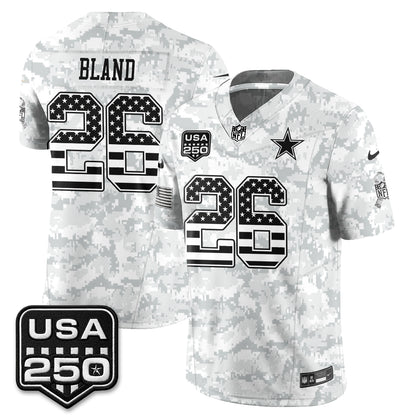 Dallas Cowboys 2026 Salute to Service Edition Vapor Jersey - Stitched