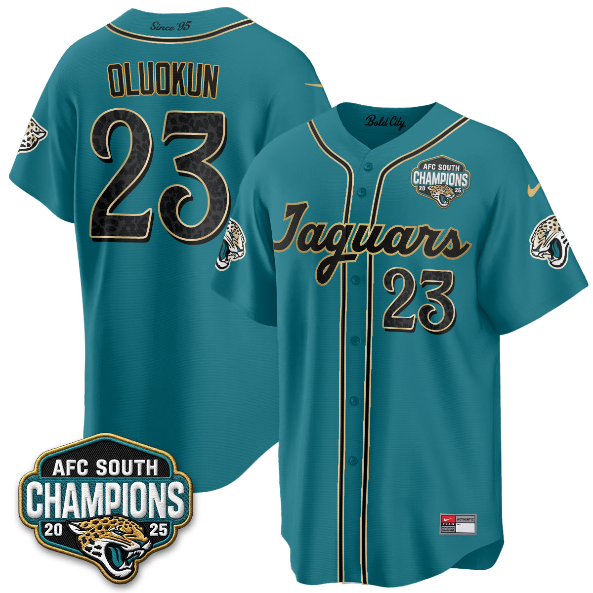 Jacksonville Jaguars 2026 Rivalries Baseball Vapor Jersey - Stitched