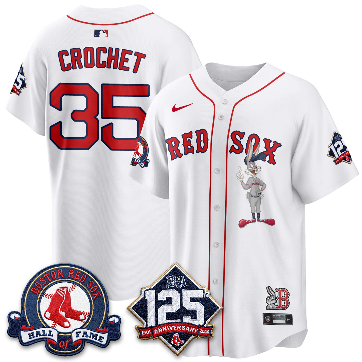 Boston Red Sox x Bunny Vapor Premier Limited Jersey - Stitched
