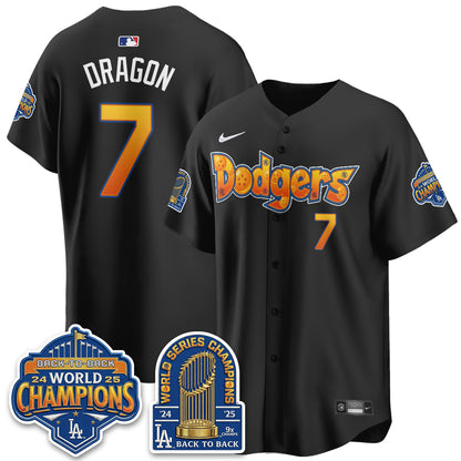 Los Angeles Dodgers x DB Night 2026 Vapor Jersey V2- Stitched