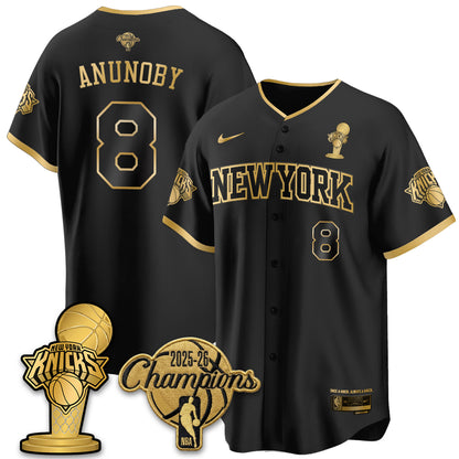 New York Knicks 2026 NBA Champions Vapor Jersey - Stitched