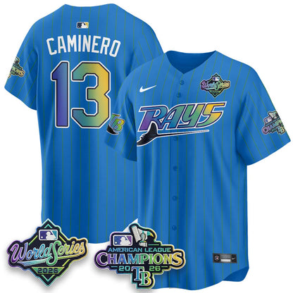 Tampa Bay Rays 2026 AL Champions Limited Vapor Jersey - Stitched-NQD