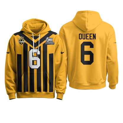 Pittsburgh Steelers 6X Champs Rivalries Fleece Hoodie - Printed
