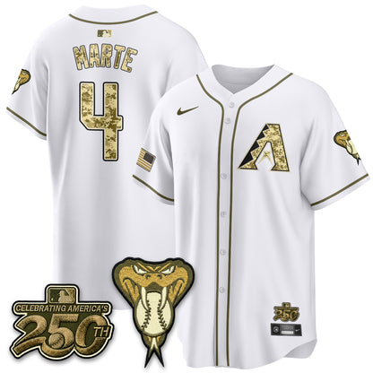 Arizona Diamondbacks Salute to Service 2026 Vapor Premier Limited Jersey - All Stitched