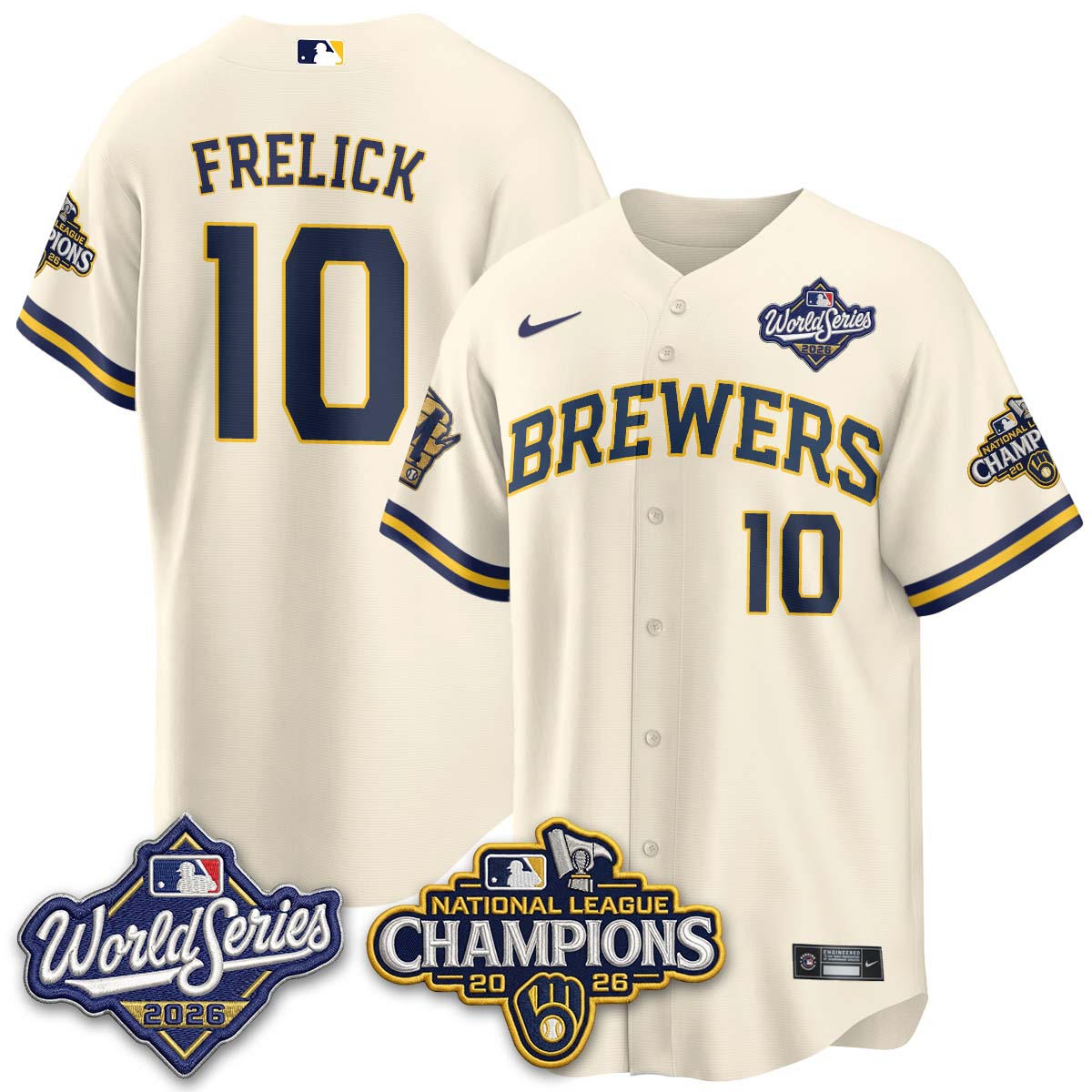 MIL 2026 NL Champions Vapor Jersey - Stitched - NQD