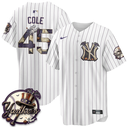 New York Yankees Nightmare Edition Vapor Jersey - Printed