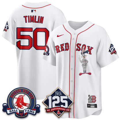 Boston Red Sox x Bunny Vapor Premier Limited Jersey - Stitched
