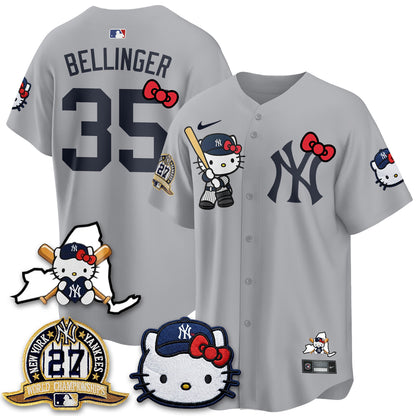 New York Yankees Meow KT 2026 Vapor Limited Jersey - All Stitched