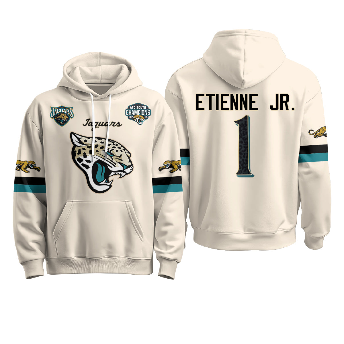 Jacksonville Jaguars 2026 Rivalries Fleece Hoodie - Printed