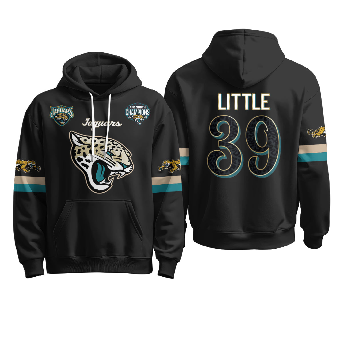 Jacksonville Jaguars 2026 Rivalries Fleece Hoodie - Printed