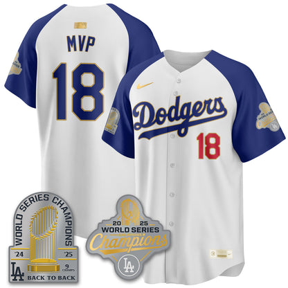LAD Gold Collection Welcome No.29 Black Gold Jersey - Stitched
