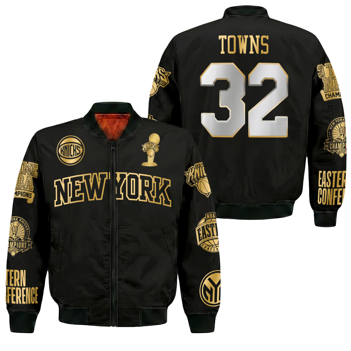 New York Knicks 2026 NBA Finals Champions Limited Edition Bomber Jacket - Printed