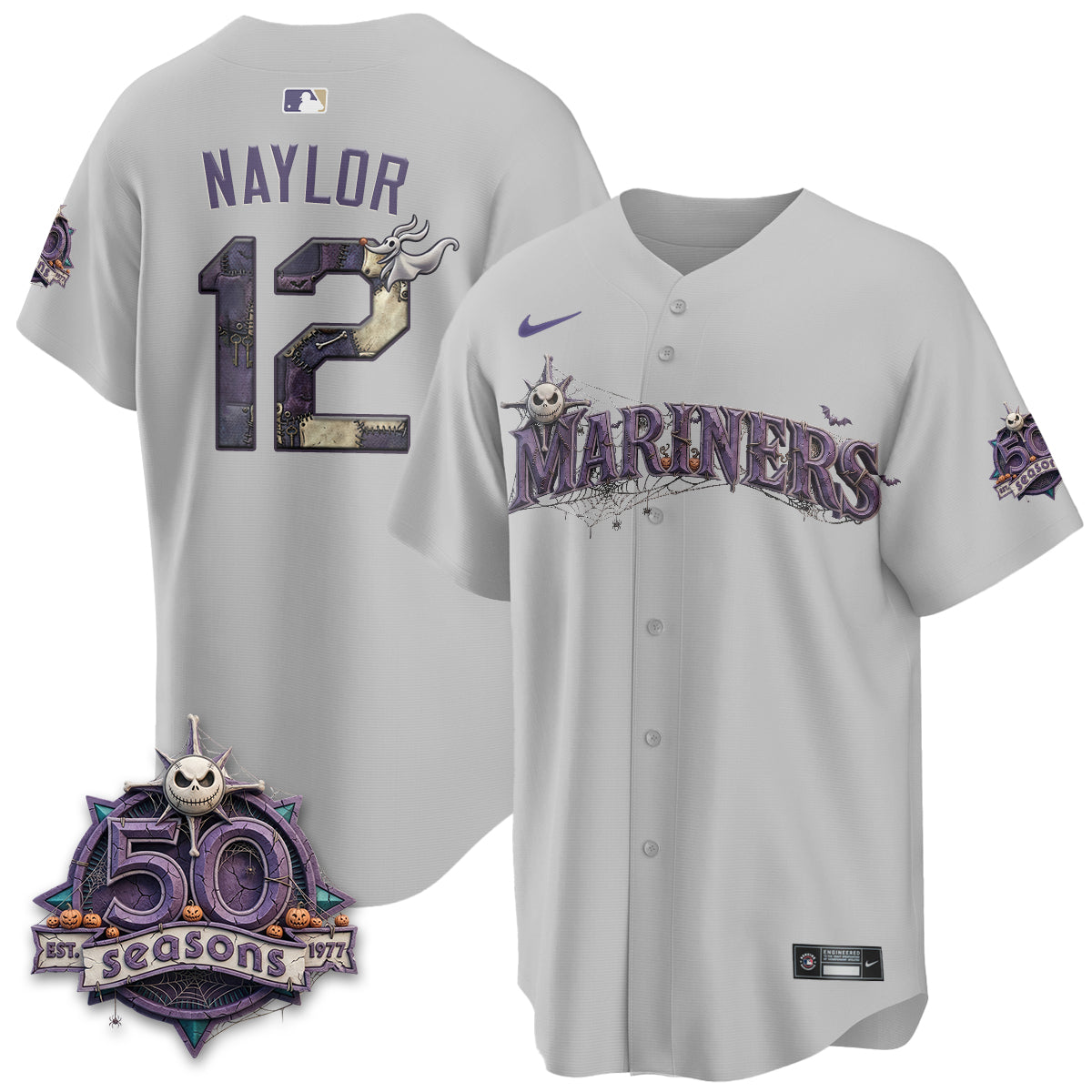 Seattle Mariners Nightmare Edition Vapor Limited Jersey - Printed
