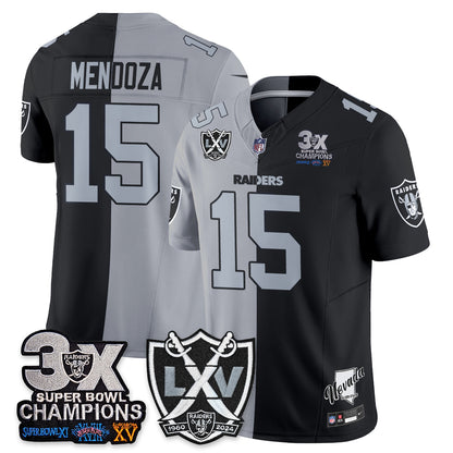 Las Vegas Raiders Split Edition Vapor Jersey V2- Stitched