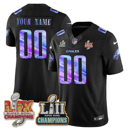 Philadelphia Eagles Fangear Edition Vapor Custom Jersey - Stitched