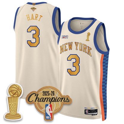 New York Knicks Champions Night Vapor Jersey - Stitched-NQD