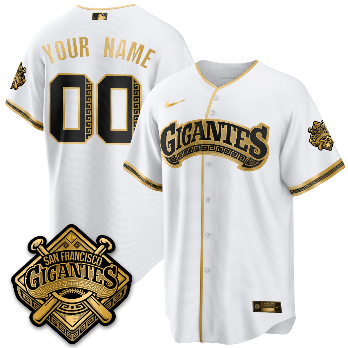 SF GIGANTES Vapor Limited Custom Jersey - Stitched