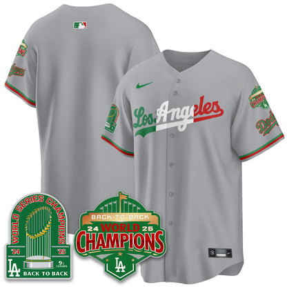 LAD Mexico Vapor Limited Jersey - 9x & B2B Champs - Stitched