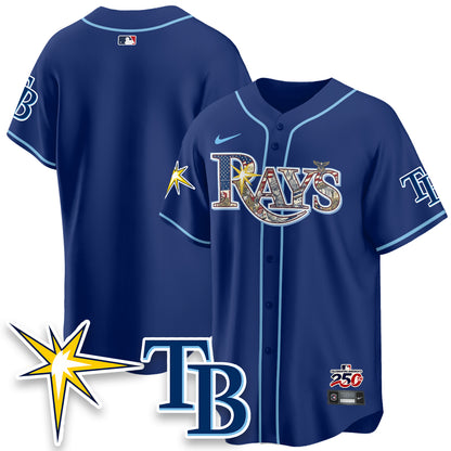 Tampa Bay Rays Independence Day USA 2026 Vapor Limited Jersey - Stitched