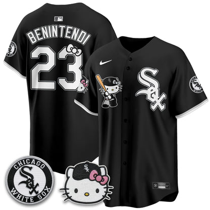 Chicago White Sox x Meow KT Vapor Jersey - Stitched