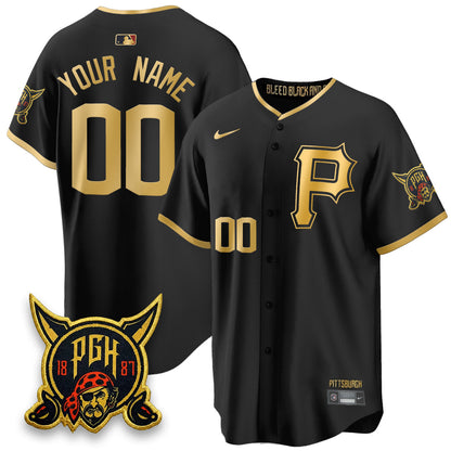 Custom PIT 2026 City Connect Vapor Limited Jersey - Stitched