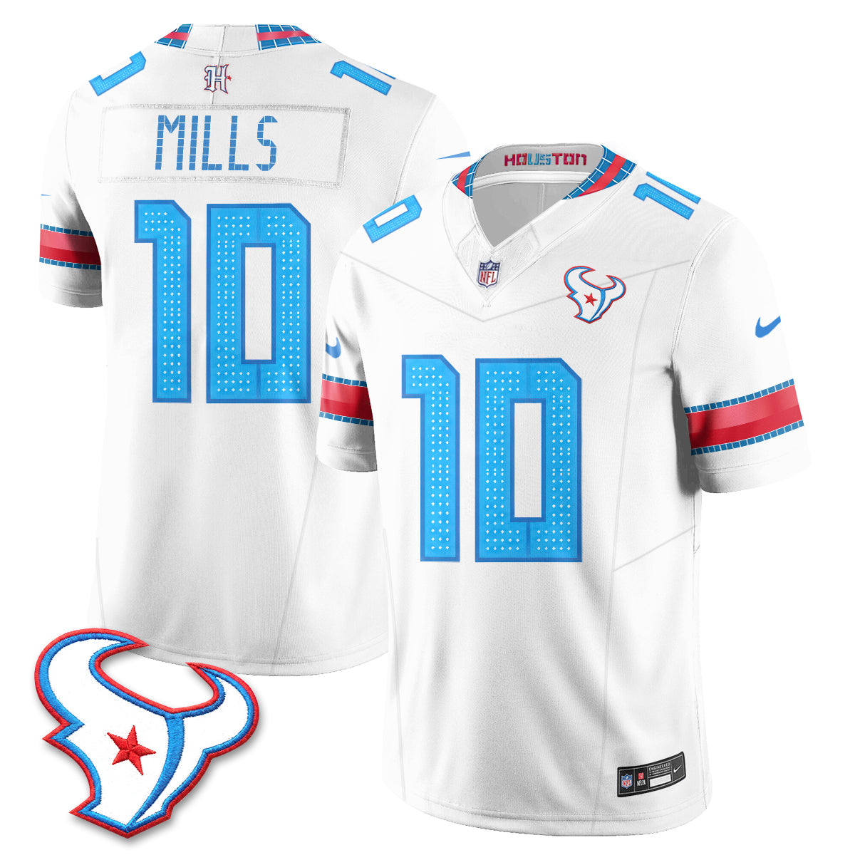 Houston Texans 2026 Rivalries Vapor Jersey - Stitched (7)