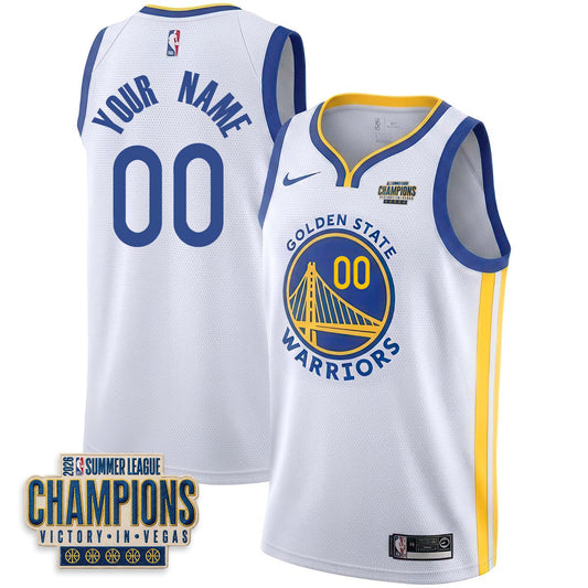 Golden State Warriors 2026 Summer League Vapor Custom Jersey - Stitched