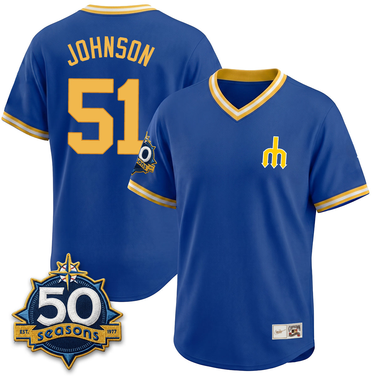 Seattle Mariners "Legacy Edition" Vapor Jersey - Stitched