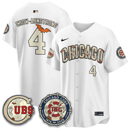 Chicago Cubs Halloween 2026 Vapor Limited Jersey - Stitched