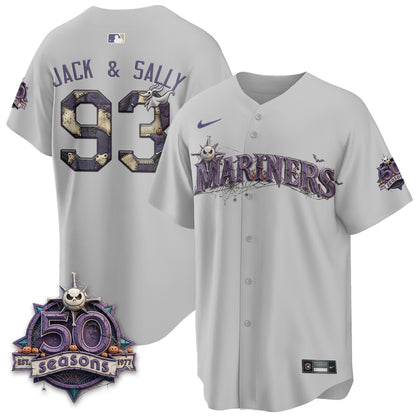 Seattle Mariners Nightmare Edition Vapor Limited Jersey - Printed