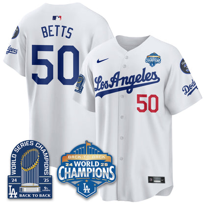 LAD Alternate  Vapor Limited Jersey - 9x Champs - Stitched