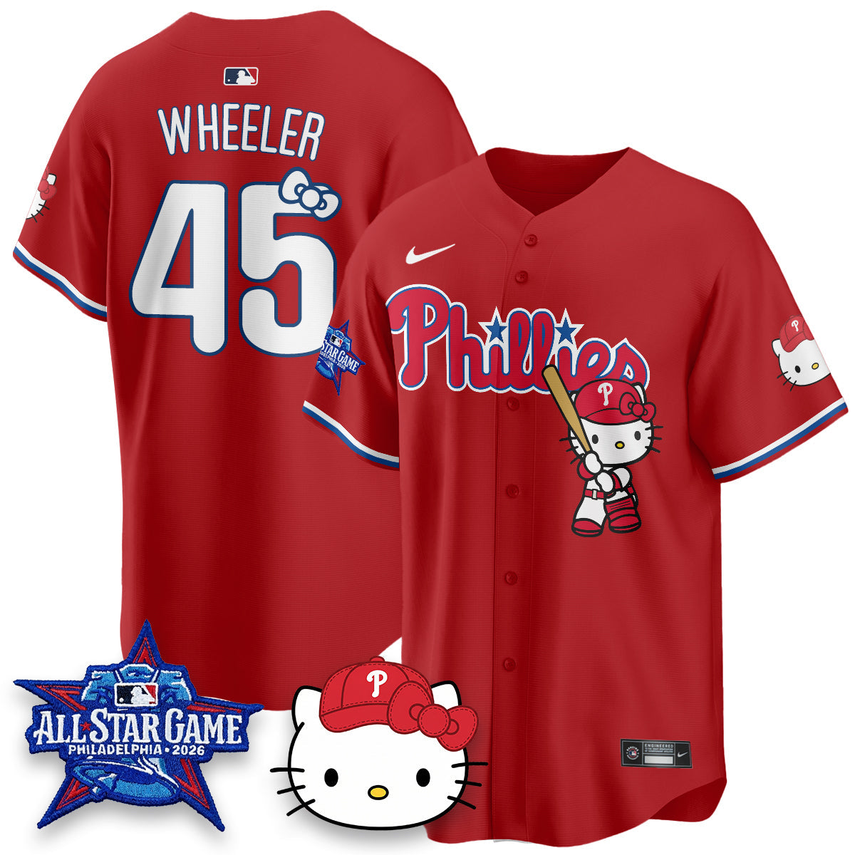 PHI x Meow Kitty Vapor Limited Blue Jersey- Stitched