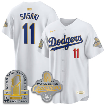 LAD Gold Collection Welcome No.29 Black Gold Jersey - Stitched