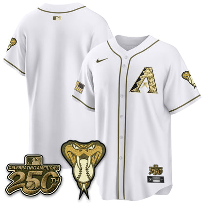 Arizona Diamondbacks Salute to Service 2026 Vapor Premier Limited Jersey - All Stitched