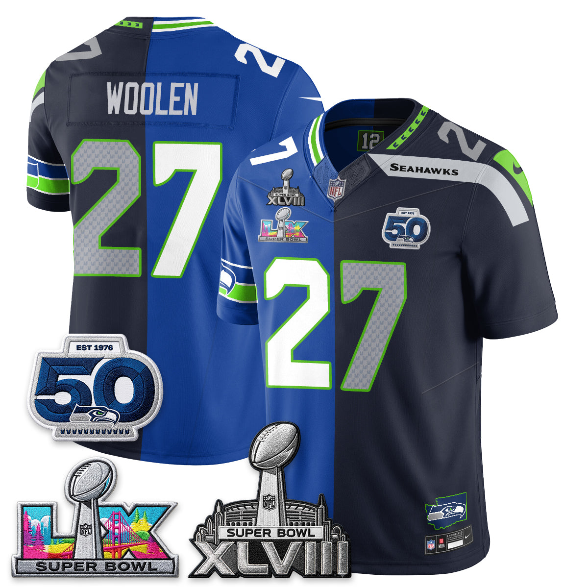 SEA SB LX Champs Split Edition Vapor Jersey - Stitch-NQD