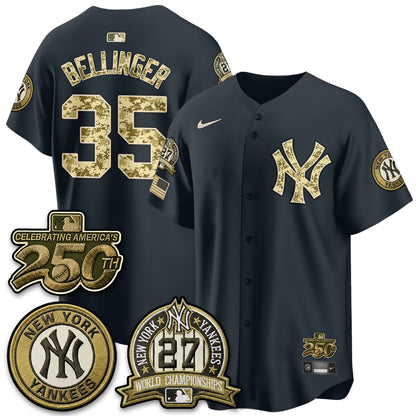 New York Yankees Salute to Service 2026 Vapor Limited Jersey - Stitched