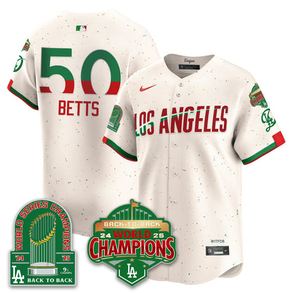 LAD Mexico Vapor Limited Jersey - 9x & B2B Champs - Stitched