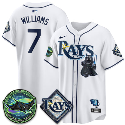 Tampa Bay Rays x SW Vapor Limited Jersey - Stitched