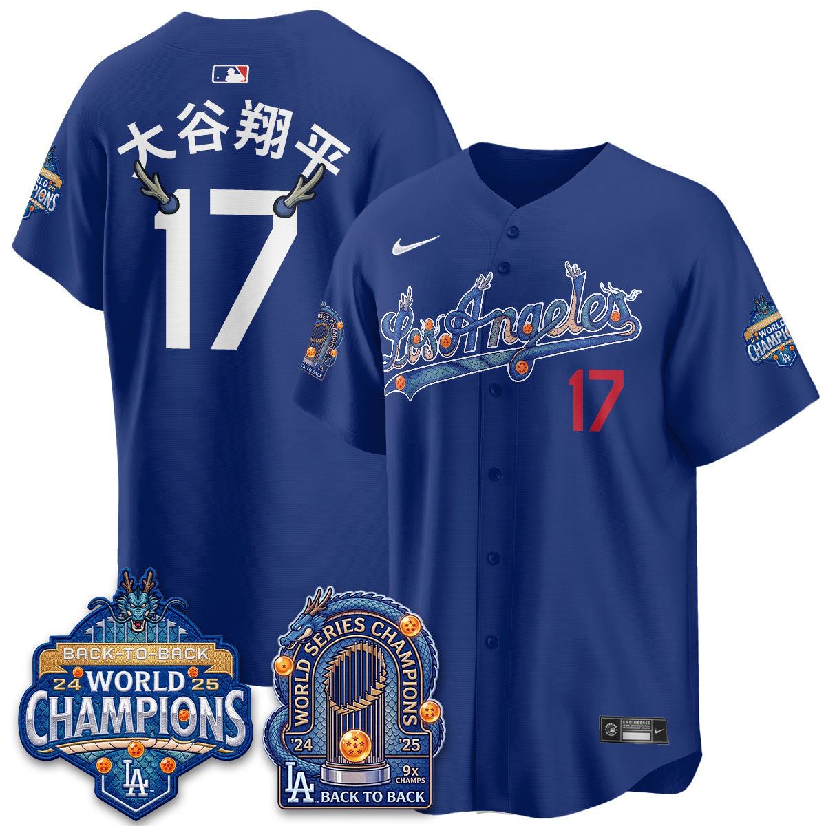 Los Angeles Dodgers x DB Night 2026 Vapor Jersey - Stitched