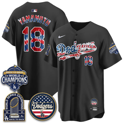 Los Angeles Dodgers Americana 2026 Vapor Limited Jersey - Stitched