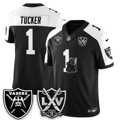 Las Vegas Raiders x Dark Lord Edition Vapor Jersey - Stitched