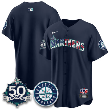 Seattle Mariners Americana 2026 Vapor Limited Jersey - Stitched