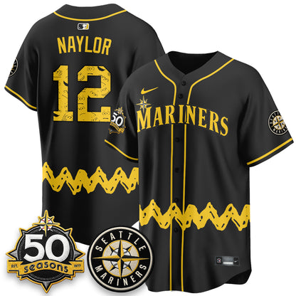 Seattle Mariners x P-Nuts Vapor Limited Jersey - Stitched