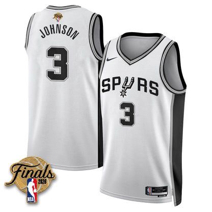 San Antonio Spurs 2026 NBA Western Conference Champions Vapor Jersey V2- Stitched